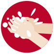 Washing hands icon