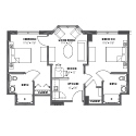 Avalon 2 Bedroom Floor Plan Thumbnail