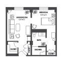 Orange Floor Plan