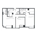 York Deluxe II 2D Floor Plan