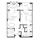 Austen 2D Floor Plan